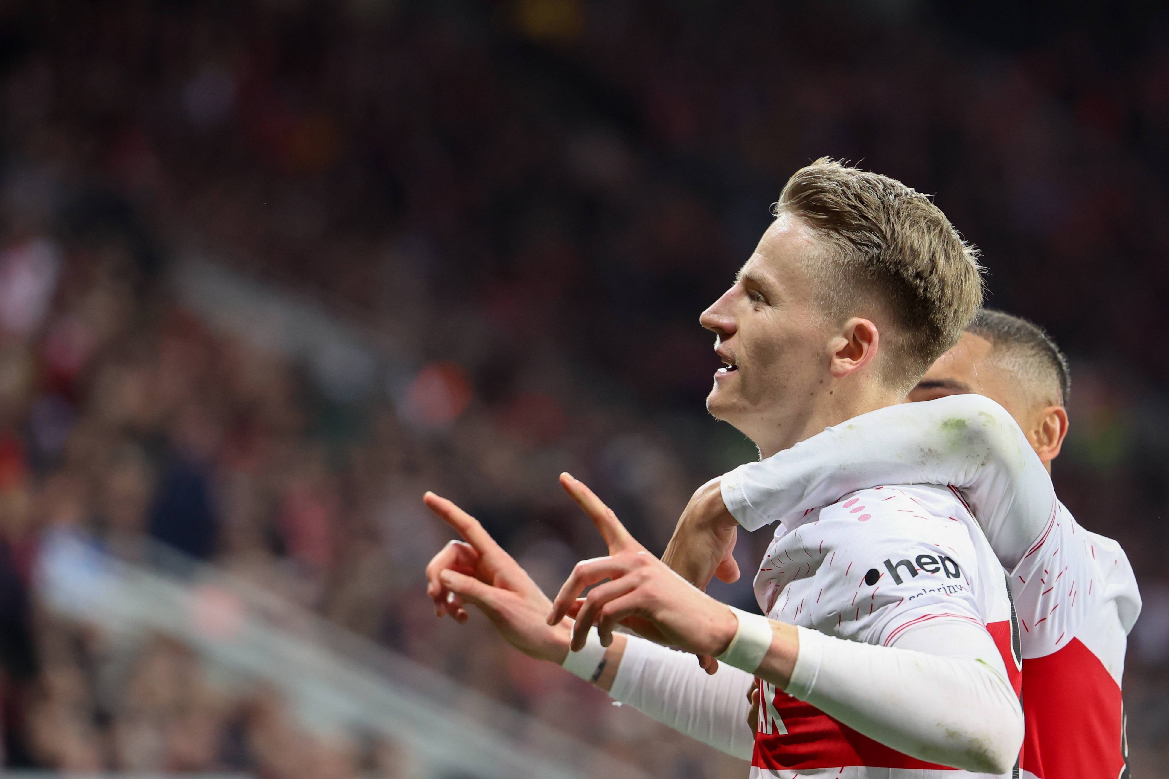 斯图加特在德国南部对决中取得胜利