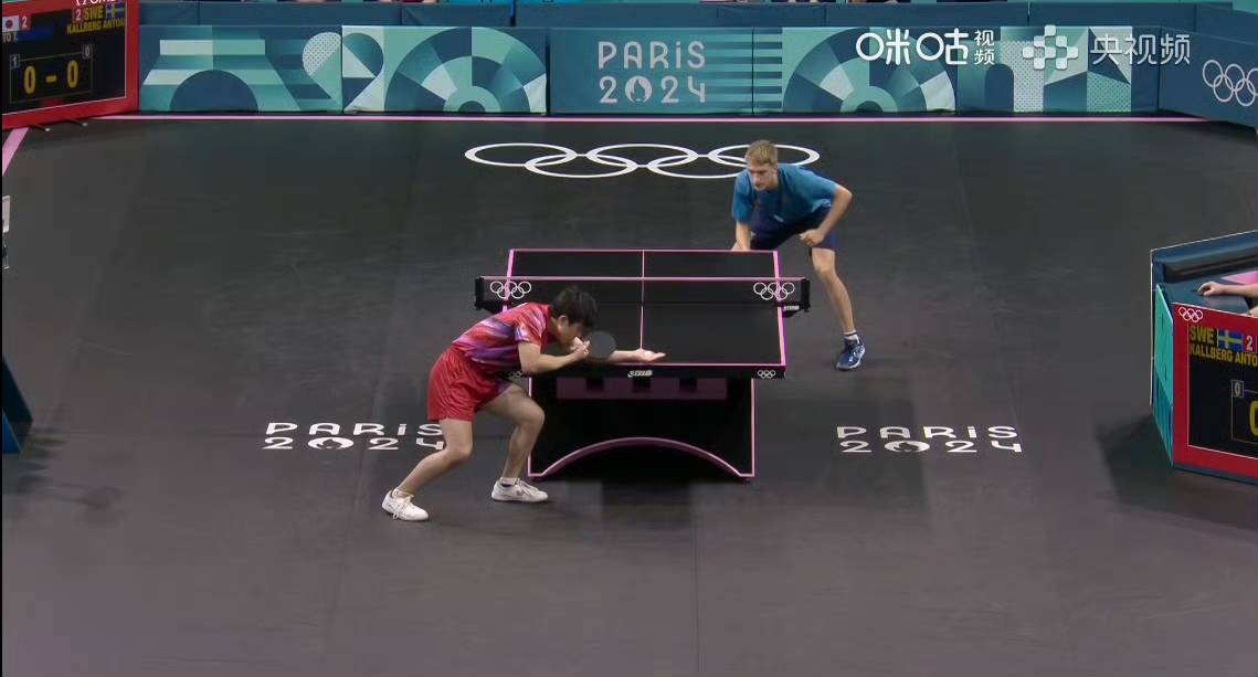 英格兰队险胜瑞典队，张本智和扛起全队